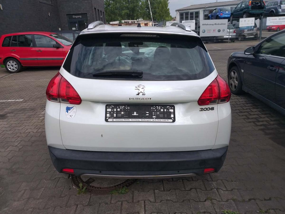Peugeot 2008 original Sitz vorn links Fahrersitz Teilleder Schwarz manuell verstellbar beheizt Bj.2014